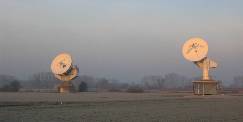 Ansicht der Leeheimer Antennen 1 und 4 Ansicht der Leeheimer Antennen 1 und 4
